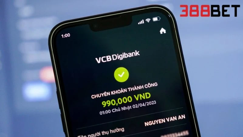 Lại biên lai chuyển tiền phòng trường hợp có sự cố sai sót xảy ra