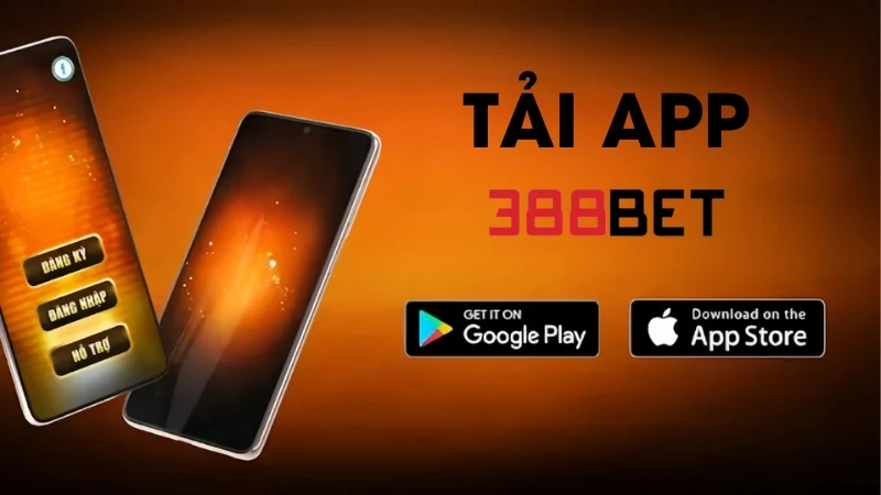 Tùy thiết bị mà người chơi sẽ chọn tải app 388Bet iOS hoặc Android